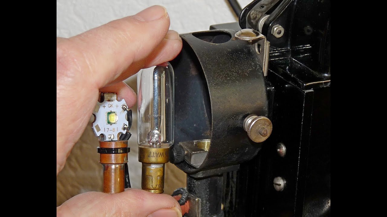 POWER LED LAMP for Pathé Baby - HOW TO