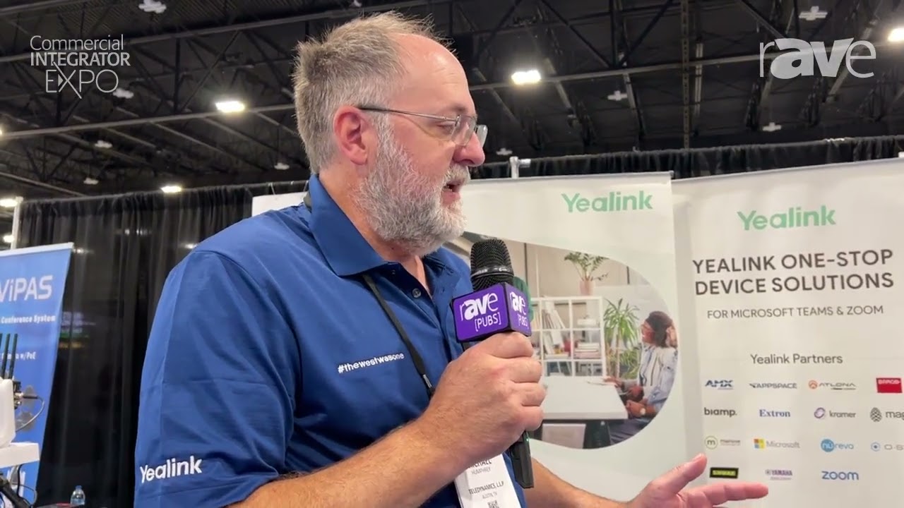 Commercial Integrator Expo 2023: TeleDynamics Intros Yealink Smart Vision 60 Mic, Speaker, Camera