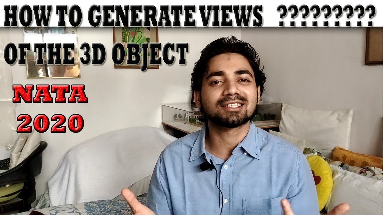TOP VIEW, FRONT VIEW & ISOMETRIC VIEW | PREPARATION OF NATA EXAMINATION 2020