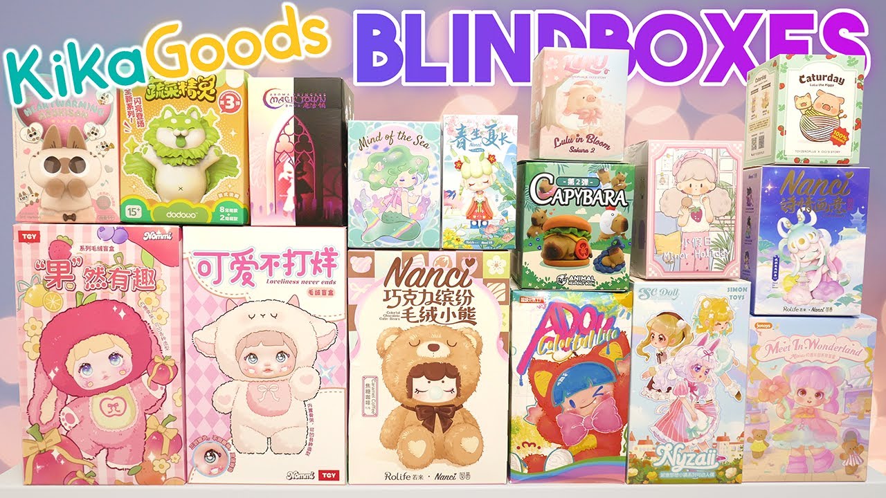 BEST BLIND BOXES FROM KIKAGOODS!