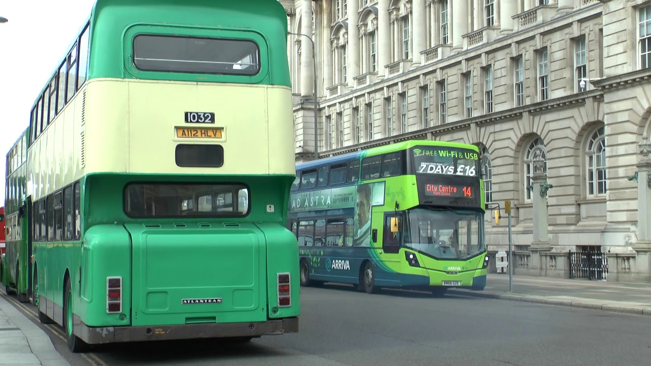 MERSEYSIDE TRANSPORT TRUST BUS RUNNING DAY AT LIVERPOOL PIER HEAD SEPT 2019 BY DAVE SPENCER OF PMP