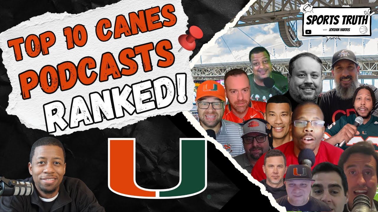 Рейтинг 10 лучших подкастов и каналов о футбольной команде Miami Hurricanes!