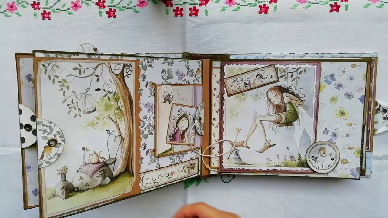 -Vendido- Álbum de scrapbook Otro Año Mágico