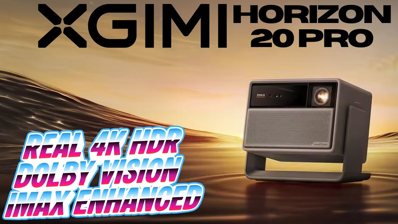 XGIMI HORIZON 20 PRO - PREMIUM REAL 4K HDR PROJECTOR  - BETTER QUALITY THAN TV - FULL TEST