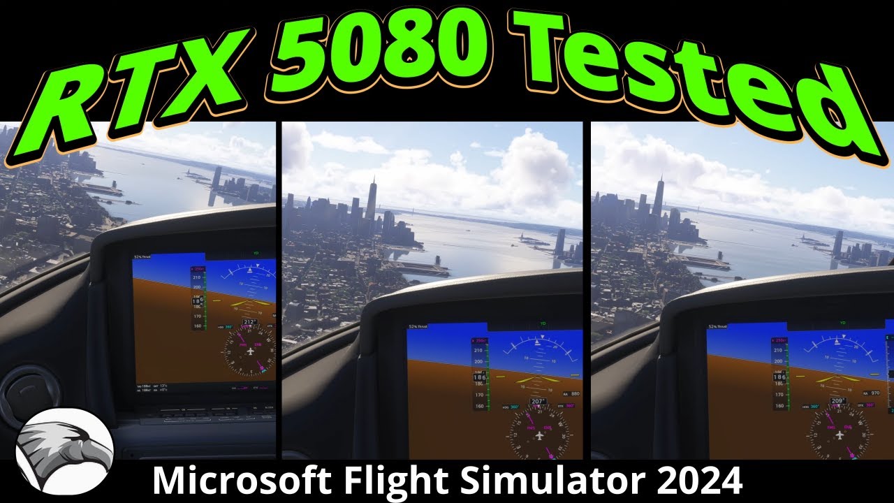 RTX5080 GPU - Any Good in MSFS2024? | TAA - 4K - DLSS - Frame Generation Tested!