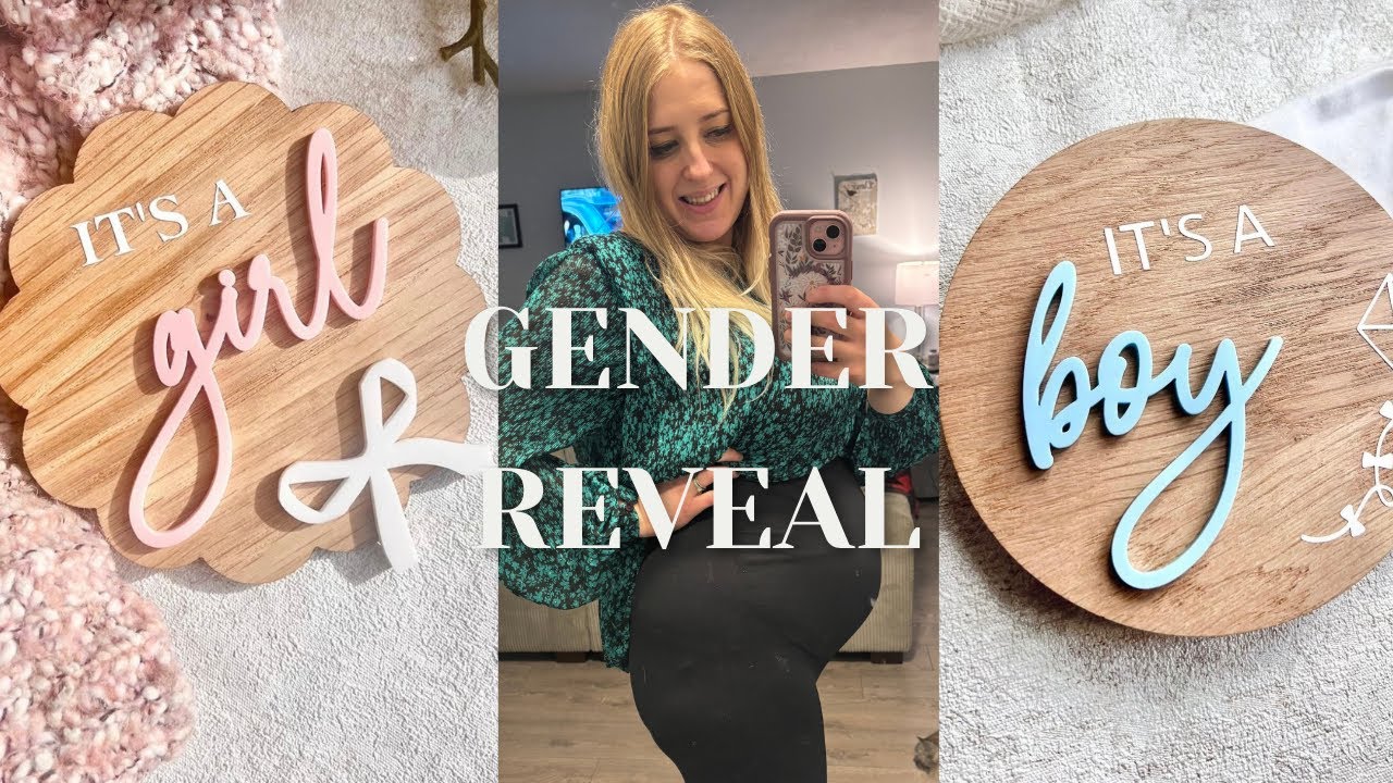 GENDER ANNOUNCEMENT. WE'RE HAVING A..... 🩵🩷