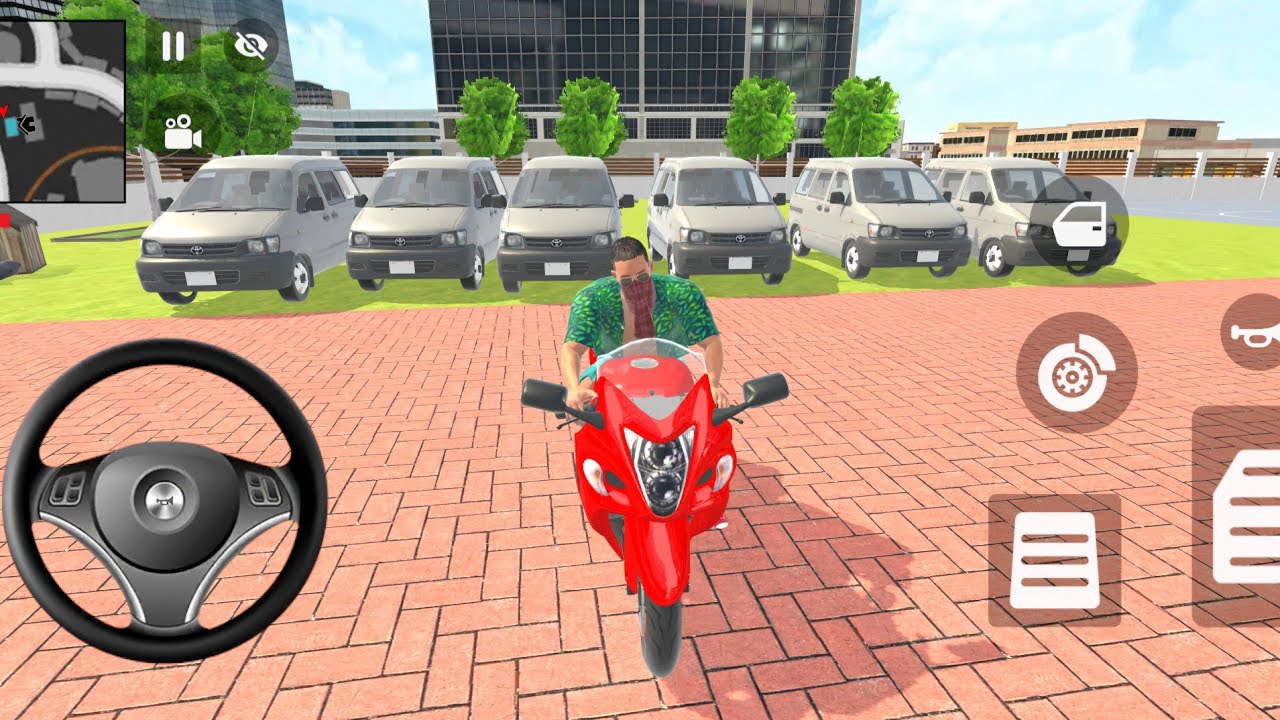 Franklin Order 6️⃣ Van in Indian thept auto simulator Gameplay 🎮