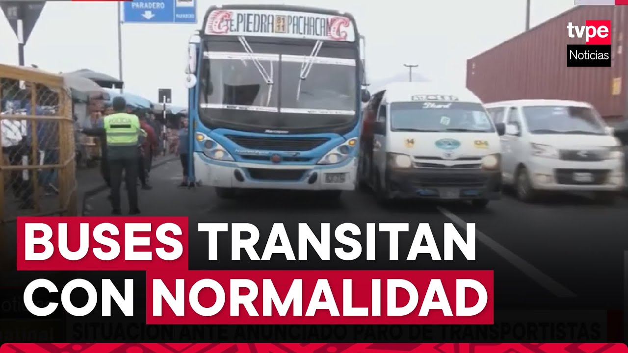 Paro de transportistas: ¿cuál es la situación actual del transporte público hoy 13 de noviembre?