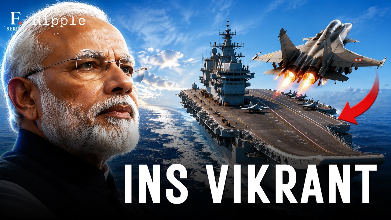 Как Индия построила авианосец INS Vikrant с нуля | Firstpost Ripple | N18G