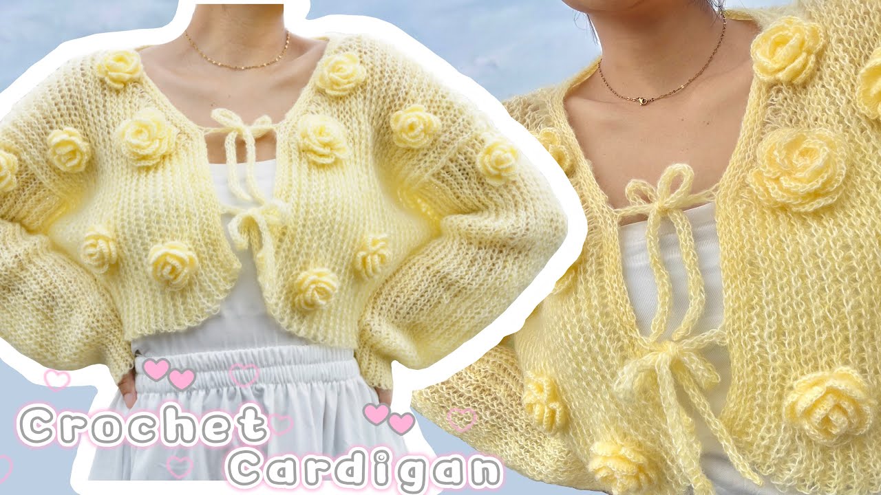 How To Crochet A Sweater | valentine idea crochet sweater | natalie sttar crochet