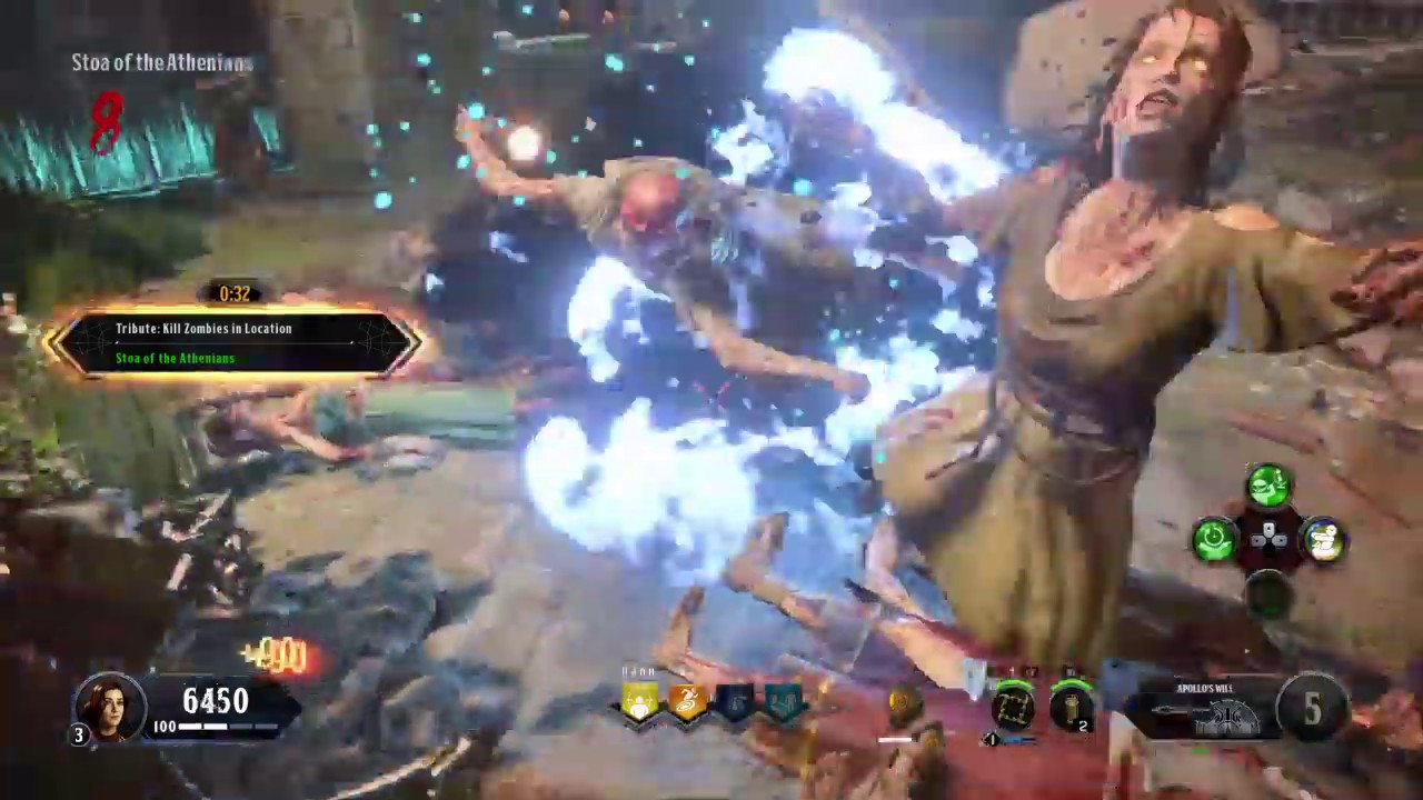 Black Ops 4 - apollo's will ancient evil shield