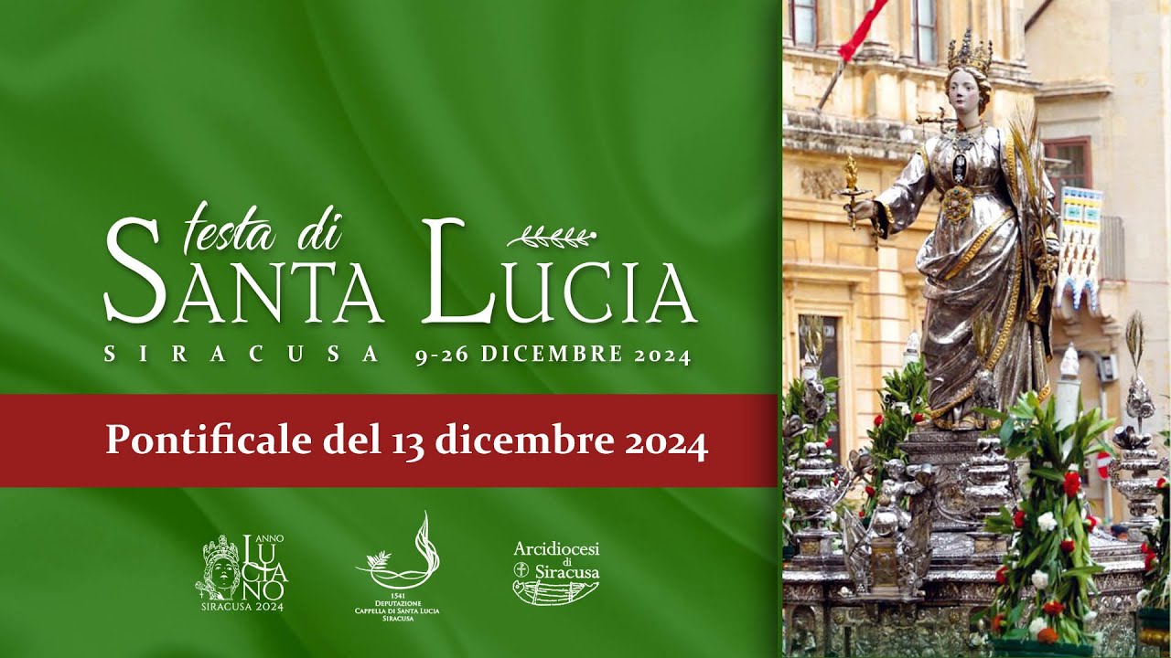 Pontificale del 13 dicembre 2024