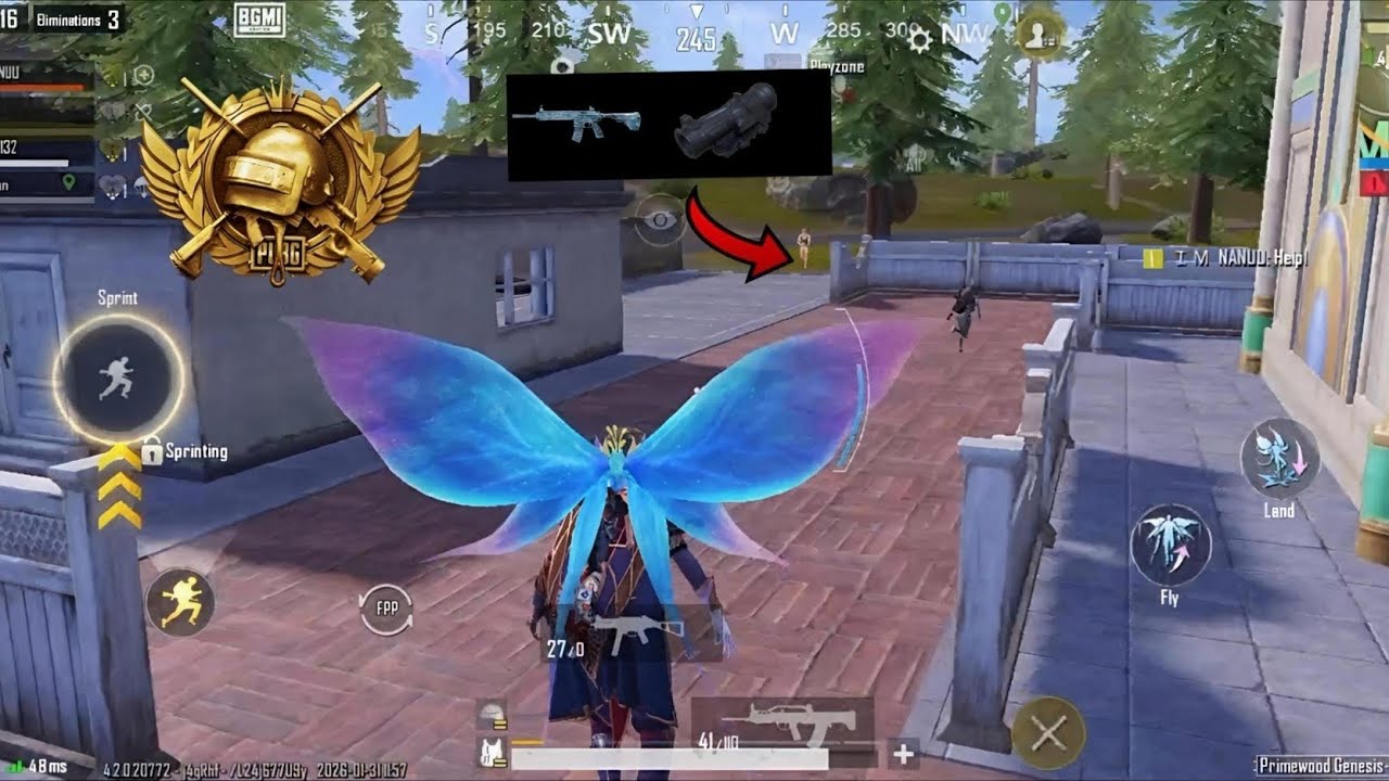 BGMI Gaming In Cover Ground 😶‍🌫️@its_ankitgmz 
