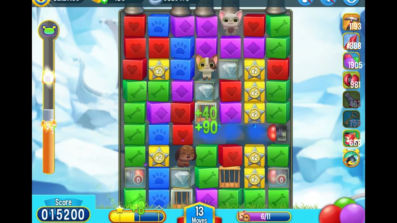 Pet Rescue Saga   Level 5398 no boosters