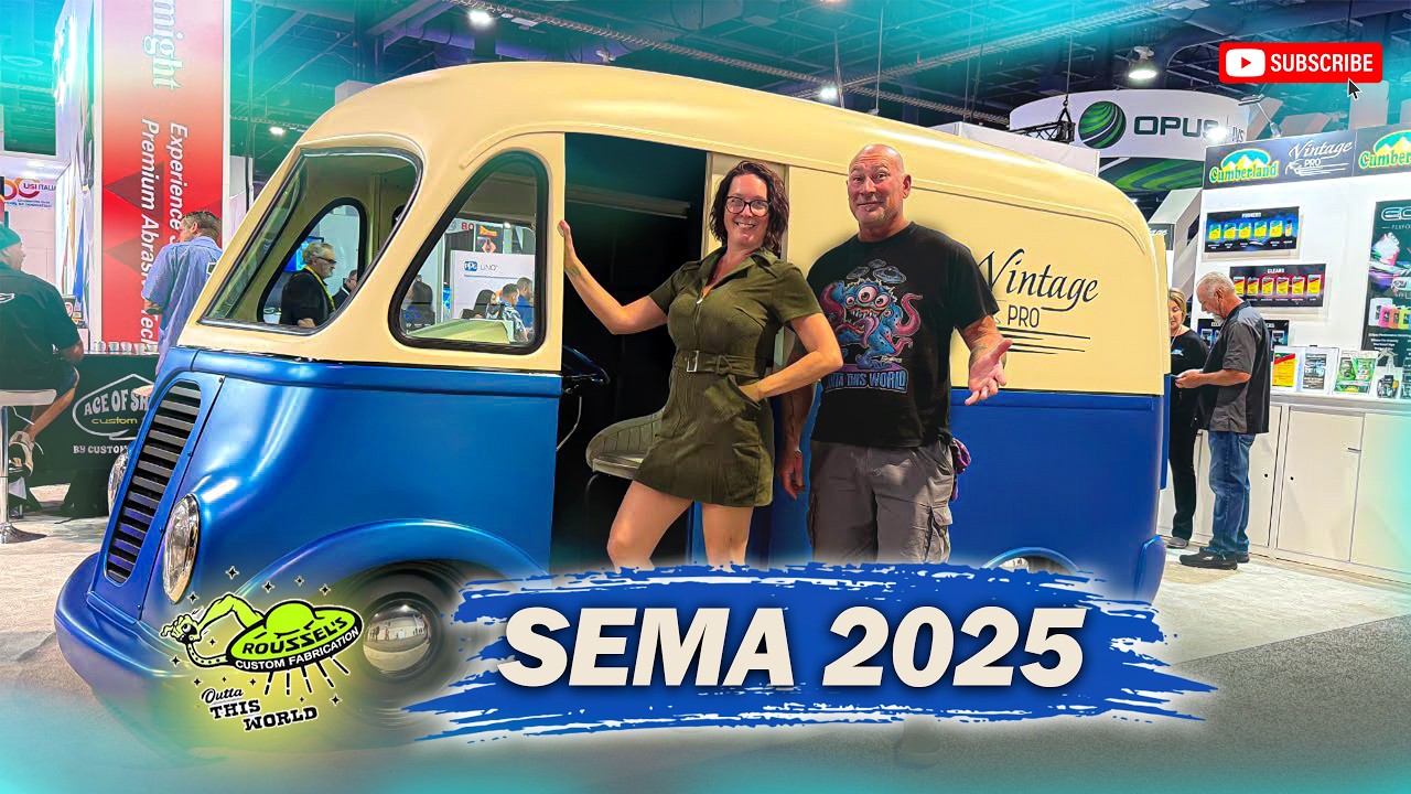 SEMA 2025! Исполняем последнее желание Джина Уинфилда, а Иэн доставляет недостающие части фургона...