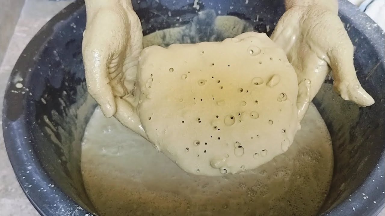 Pure Multani mitti water crumbling dipping Satisfying crumbling ASMR