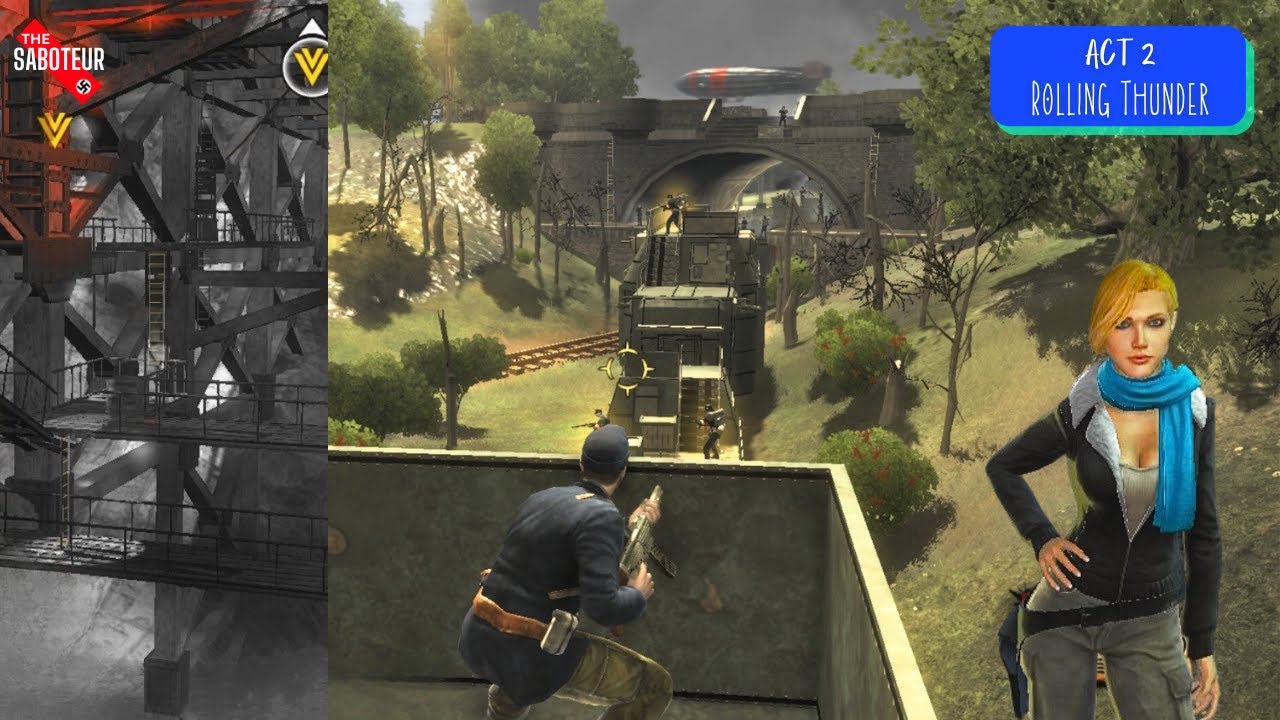 The Saboteur: Rolling Thunder (Act 2) | Full Mission Walkthrough