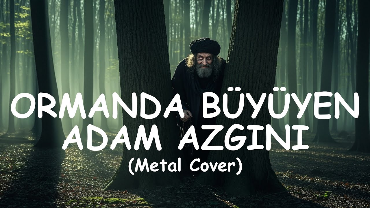Kazak Abdal - Ormanda Büyüyen Adam Azgını | Metal Cover | Anatolian Folk | AI Music