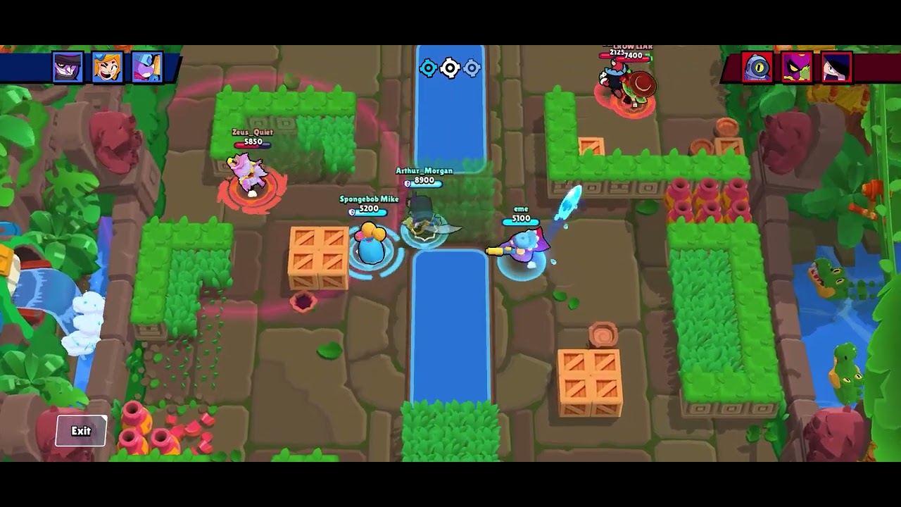 Me playing Brawl Stars 