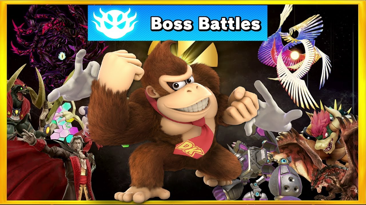 Super Smash Bros. Ultimate - Boss Battles with Donkey Kong