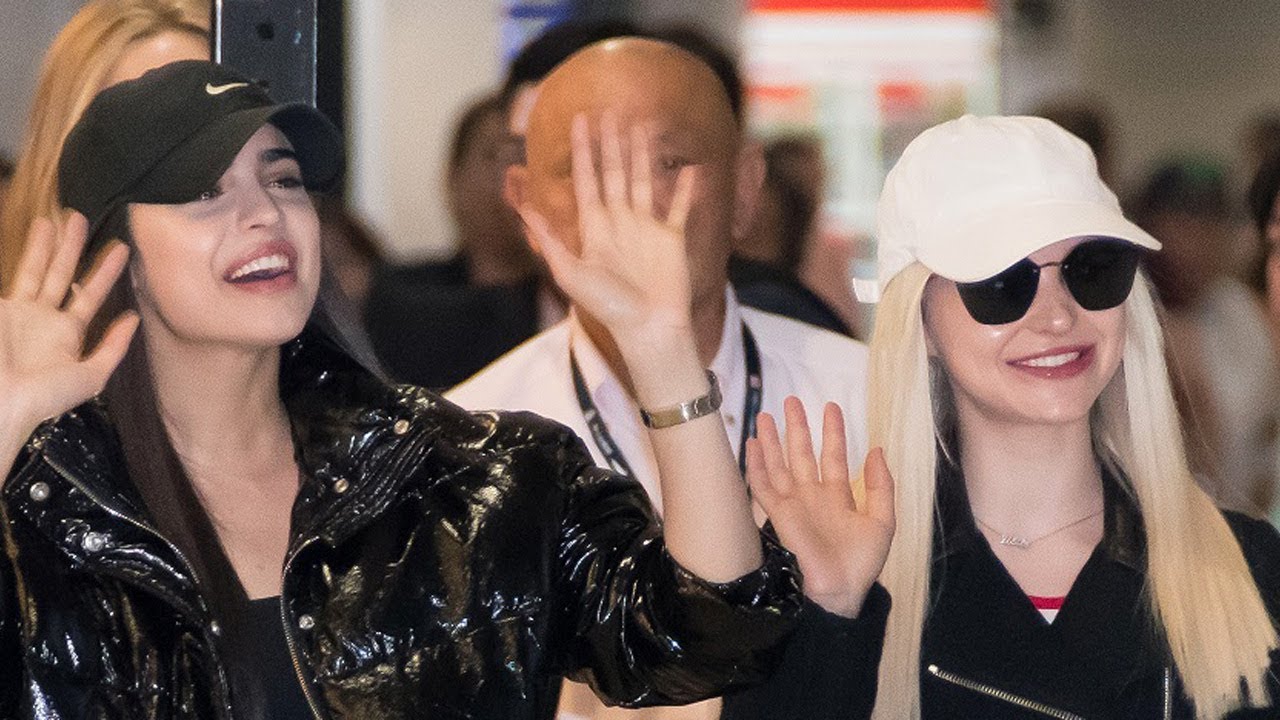 DOVE CAMERON & SOFIA CARSON Arrives in JAPAN! ダヴ・キャメロン＆ソフィア・カーソン初来日・空港到着！