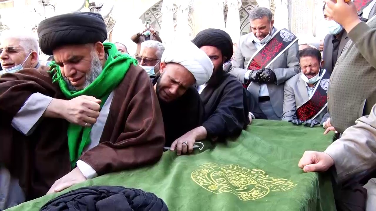 بالفيديو ..تشيع اية الله #سماحة_السيد_رضي الدين المرعشي قدس سره ٢٩ رجب ١٤٤٢ هجرية