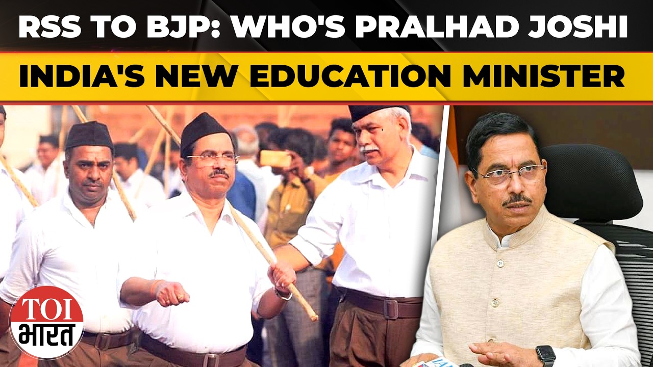 RSS Loyalist Pralhad Joshi Appointed As India's New Education Minister Hours After Pradhan's Exit