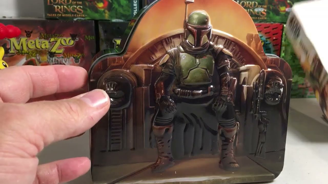 2024 Topps Star Wars Cards Opening Series #4 - Hobby Box Tin of The Book of Boba Fett Series