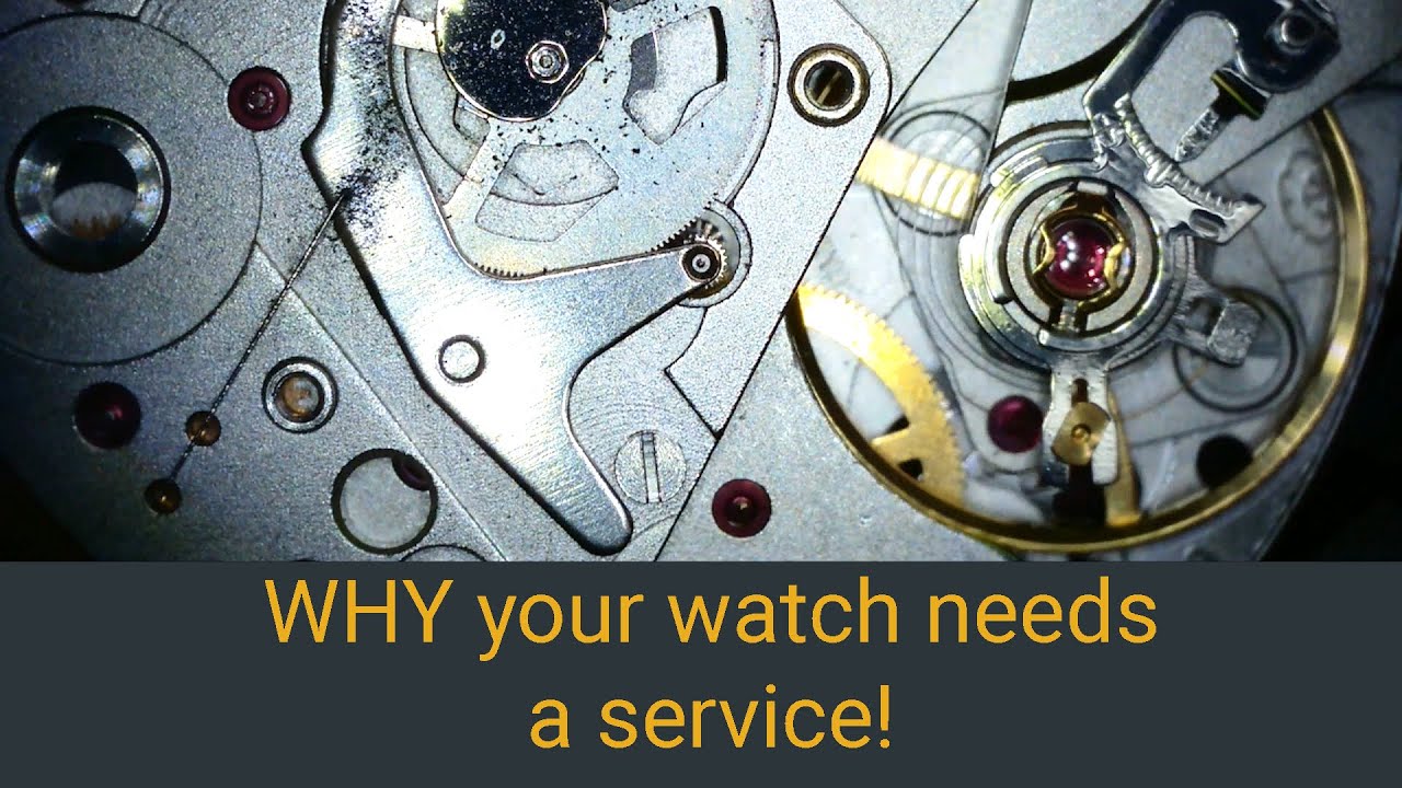 The Importance of Full Watch Disassembly and Cleaning. ▶ This is why your watch needs a Service!
