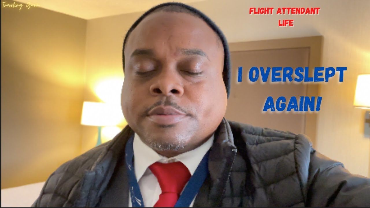 Life Of A Regional Flight Attendant | Overslept Again | Flight Attendant Life