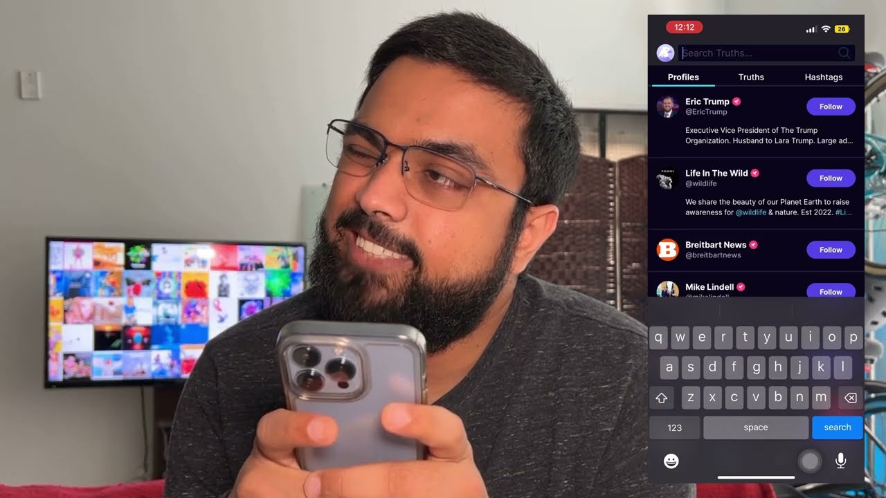 Donald Trump's Truth Social - UI / UX Review