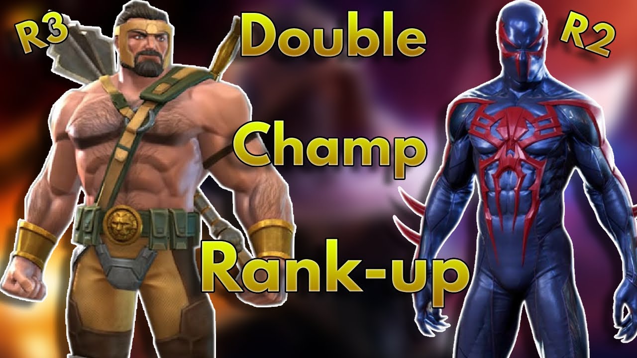 Ranking up two of the BEST champs in MCOC!