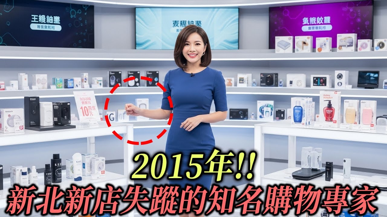 2015年!! 新北新店失蹤的知名購物專家，4年後巡檢人員在地下停車場天花板夾層中發現驚人線索