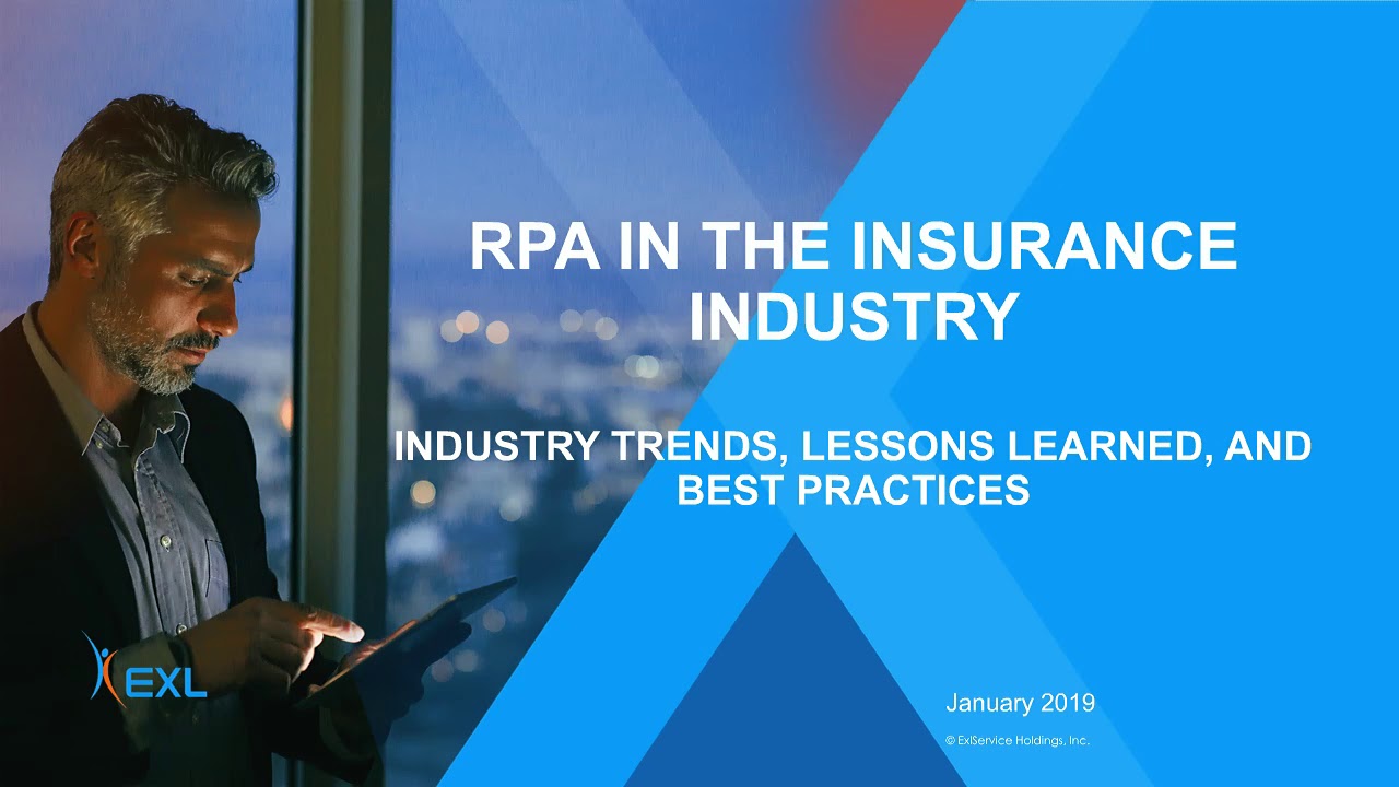 RPA in the insurance industry: lessons learned & best practices