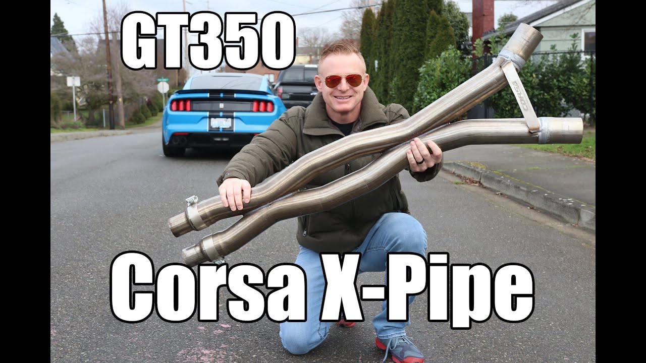 GT350 Corsa X-Pipe (Exhaust Mustang GT) Install /First Impressions | Ford Raptor