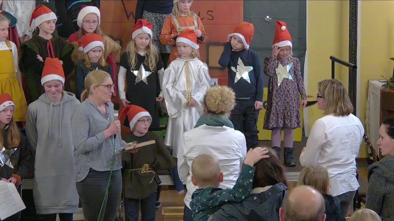 Krippenspiel um 15:00 Uhr am 24.12.2022 in der Christuskirche Spetzerfehn