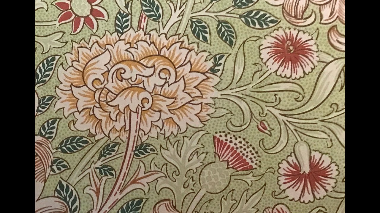 Secrets of Glessner House Part 43: Double Bough Wallpaper by Morris & Co.