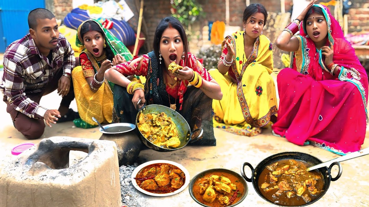 चटनी भौजाई ननद के ससुराल कड़ाही में मुर्गा खाने बैठ गई ।। Chatani Bhaujai Nanad ।। SAPNA LIFE COMEDY