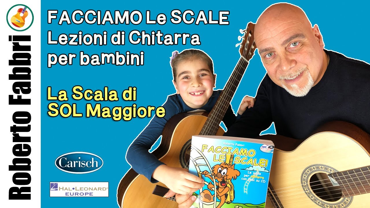 La scala di Sol maggiore - Facciamo le scale di Roberto Fabbri