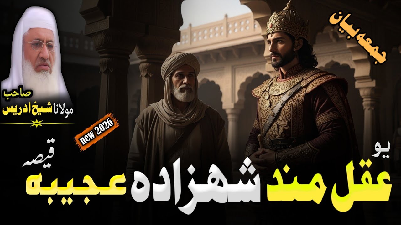 Mulana Sheikh Idrees Seb Bayan | Yo Aqalmand Shahzada Ajeba Qissa | Pahsto Bayan | New Juma Bayan