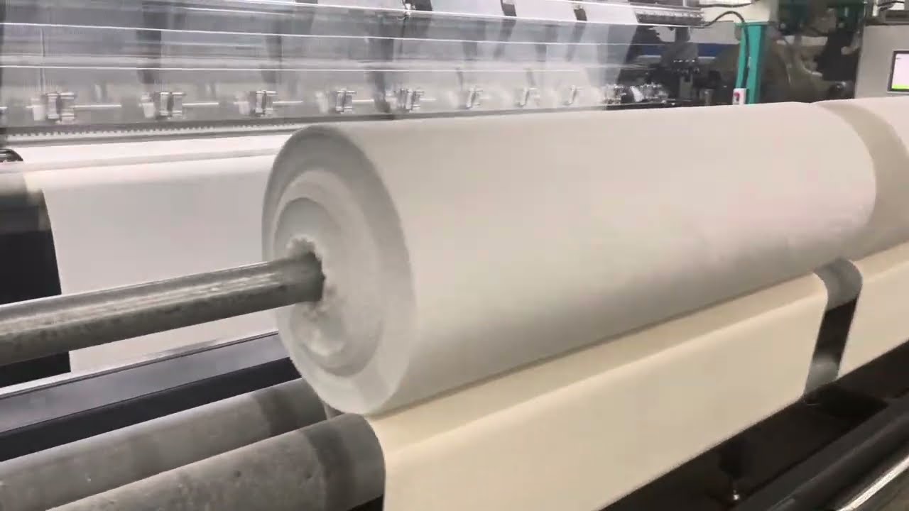 Cotton Towel Machine | TS4C Towel Warp Knitting Machine