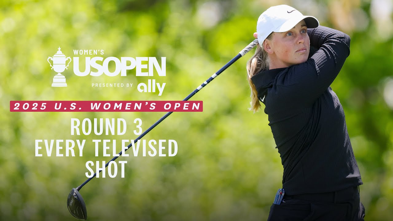 2025 U.S. Women's Open Presented by Ally Highlights: Maja Stark, Round 3 | Every Televised Shot