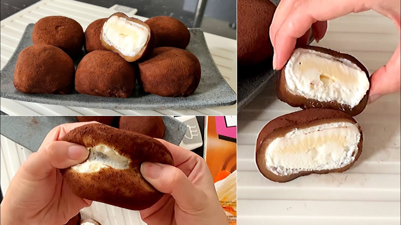 Homemade Mochi Tiramisu, super simple recipe