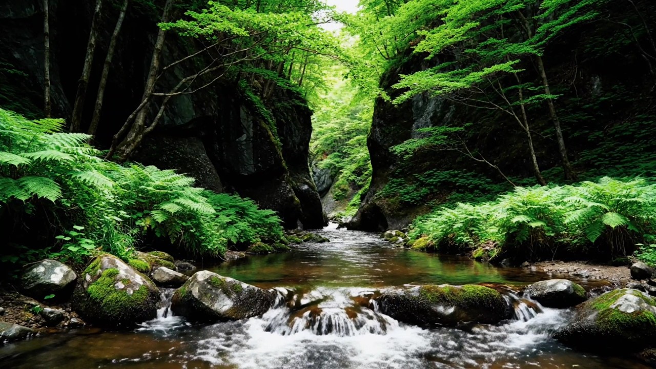 Calming River Sounds for Sleep, Relaxation and Stress Relief (No Music)