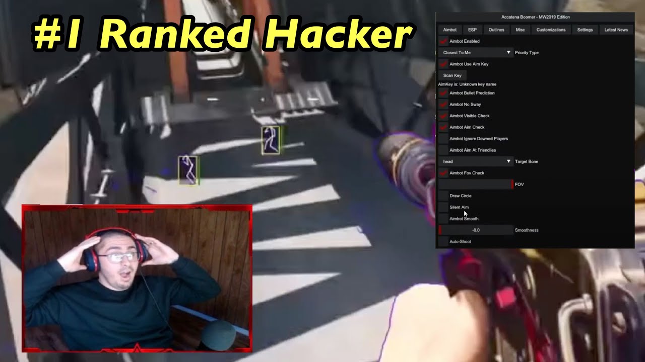 SPECTATING THE #1 RANKED HACKER IN WARZONE