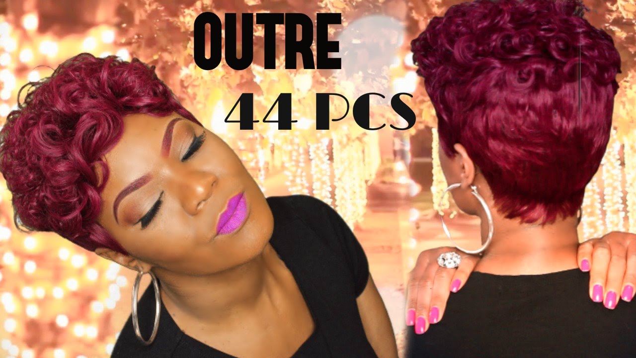 QUICK WEAVE PIXIE START TO FINISH | OUTRE VELVET ROLL-UP 44 pcs