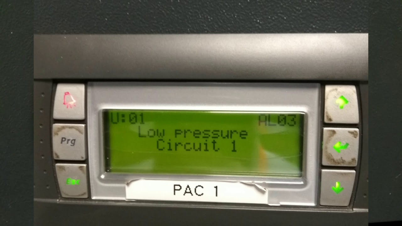 PAC fault finding and Gas charging. Leakage of refrigrent line