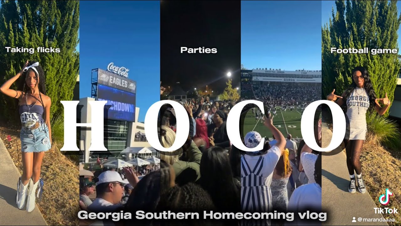 COLLEGE VLOG | GEORGIA SOUTHERN HOMECOMING🦅 | FRESHMAN YEAR