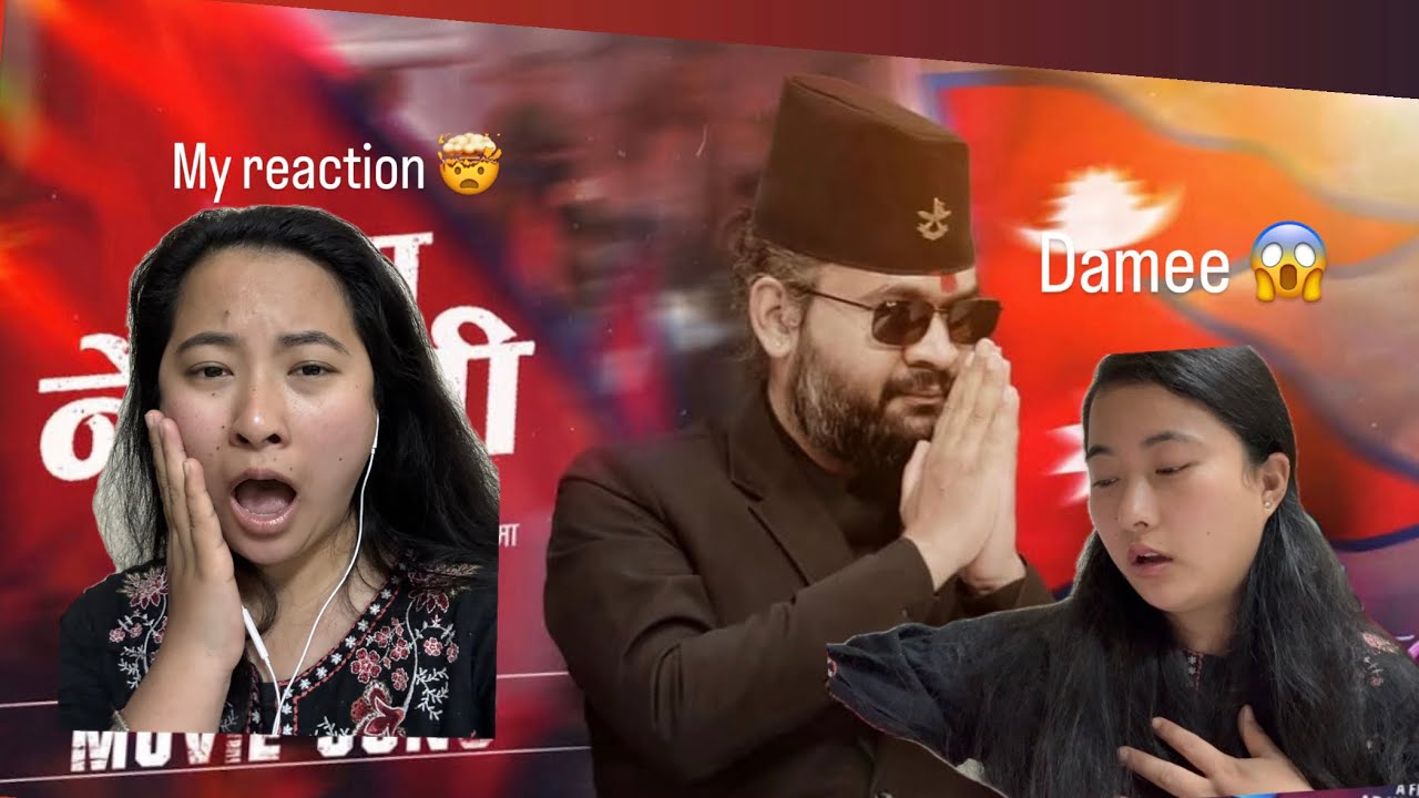 Finally 😱my ￼ first reaction video on@BalenShah  new aam nepali buwaa video🙏 #reactionvideo 