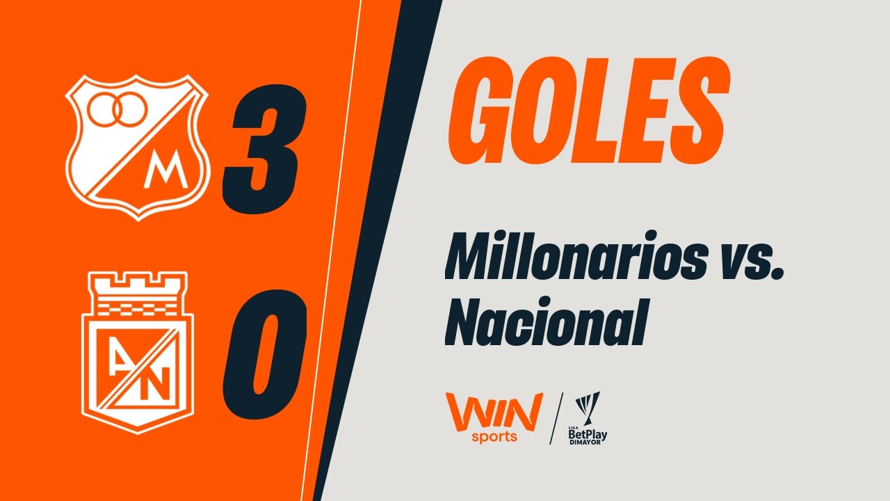 Millonarios vs. Nacional (goles) | Liga BetPlay Dimayor 2026-1 | Fecha 12